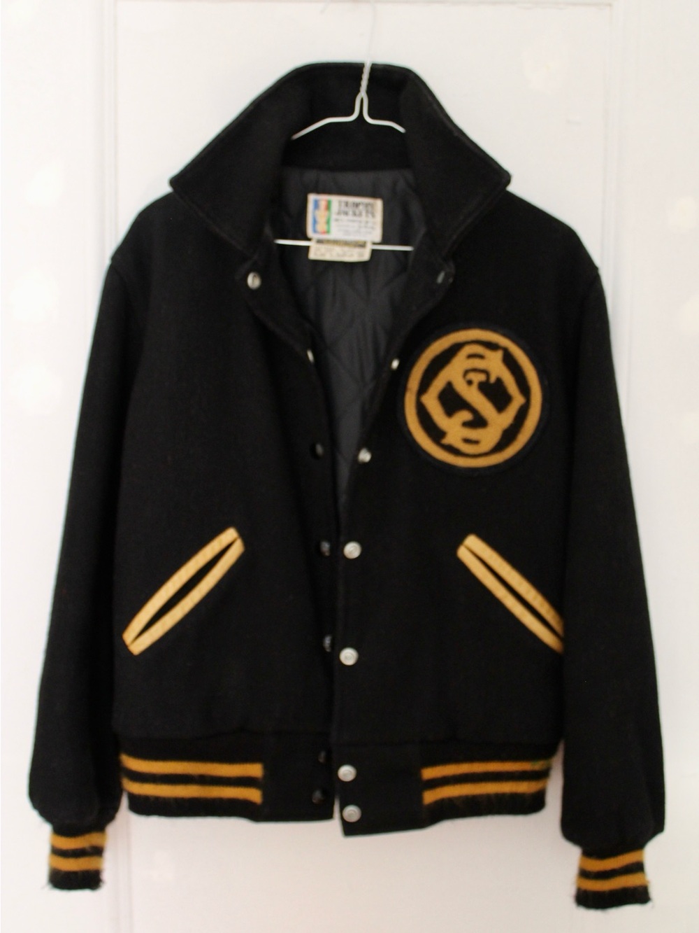 Vintage 1960s Saint Olaf College Trophy Jacket